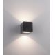 Paul Neuhaus 9698-13 -LED Sieninis lauko šviestuvas ORANGE 2xLED/5,4W/230V IP65