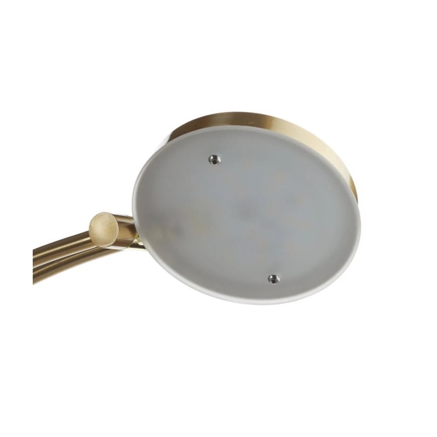 Paul Neuhaus - 655-60 - LED Reguliuojamas toršeras ALFRED 1xLED/28W/230V+1xLED/4W/230V Žalvaris