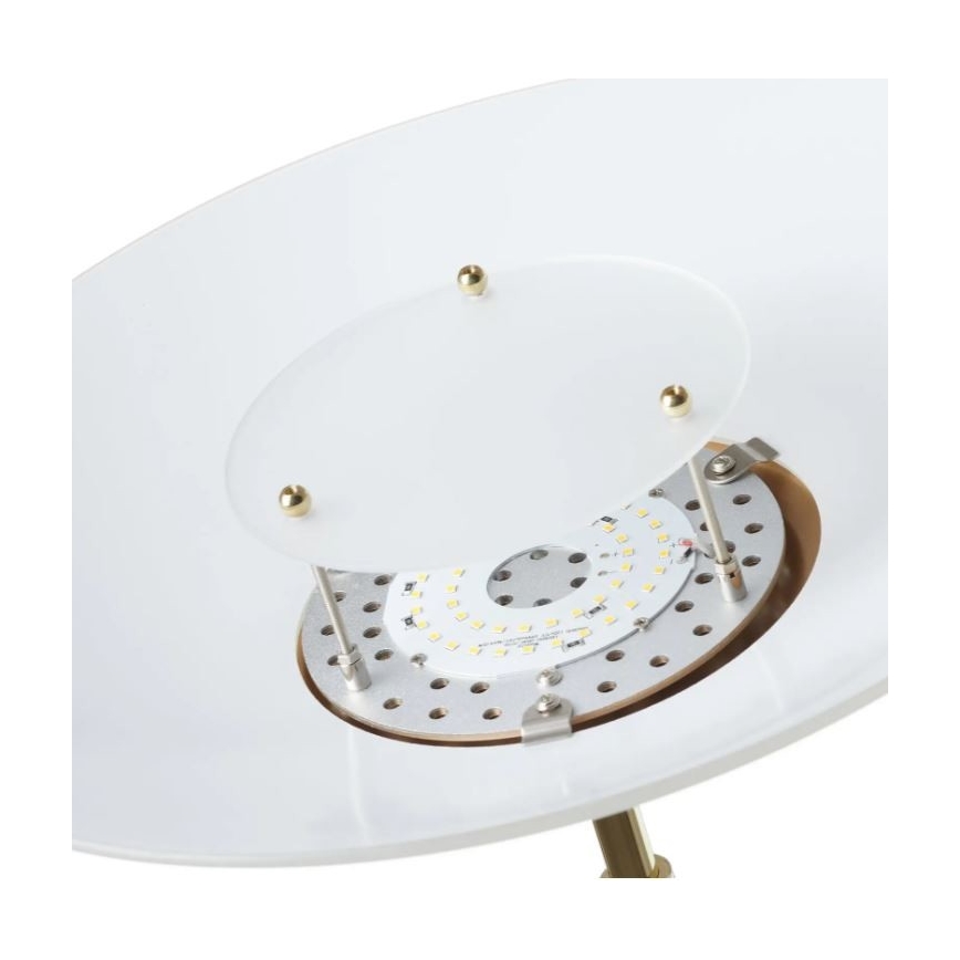 Paul Neuhaus - 655-60 - LED Reguliuojamas toršeras ALFRED 1xLED/28W/230V+1xLED/4W/230V Žalvaris