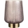 Paulmann 48137 - LED-1xE27/0,8W Stalinis šviestuvas GLAMOUR 3xAA/4,5V rausva