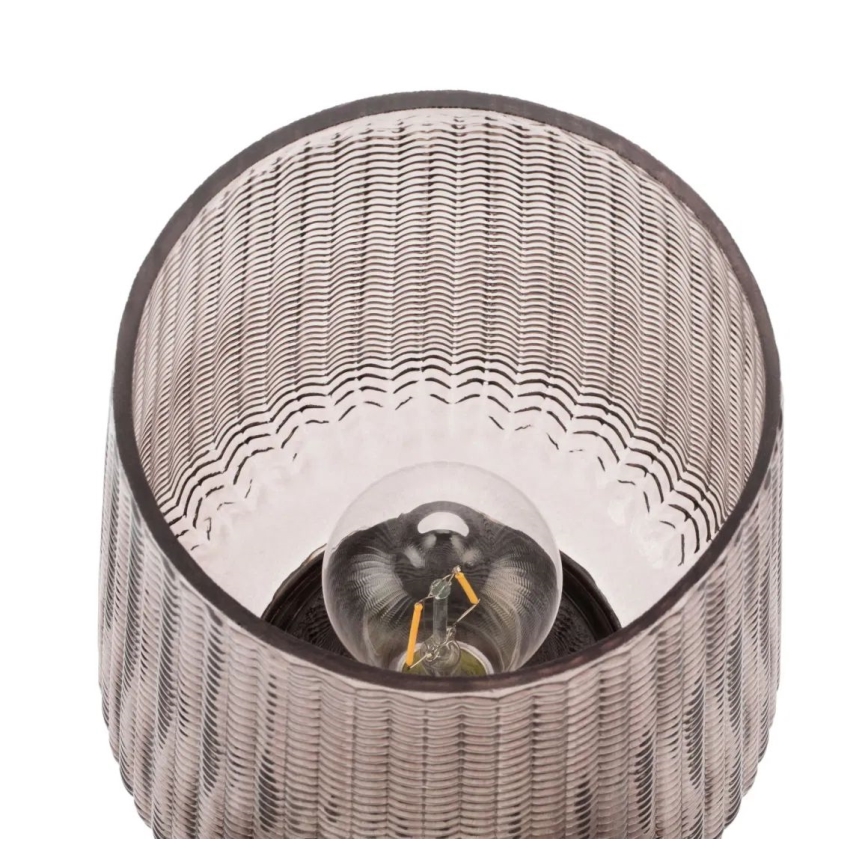 Paulmann 48137 - LED-1xE27/0,8W Stalinis šviestuvas GLAMOUR 3xAA/4,5V rausva