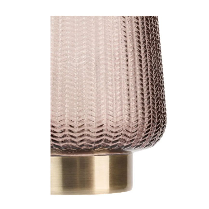 Paulmann 48137 - LED-1xE27/0,8W Stalinis šviestuvas GLAMOUR 3xAA/4,5V rausva