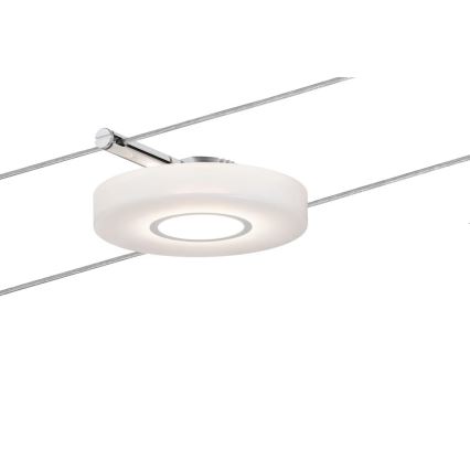 Paulmann 50109 - KOMPLEKTAS 4xLED/4,4W Pritemdomi akcentiniai šviestuvai pakabinamai sistemai SMART DISC 230V