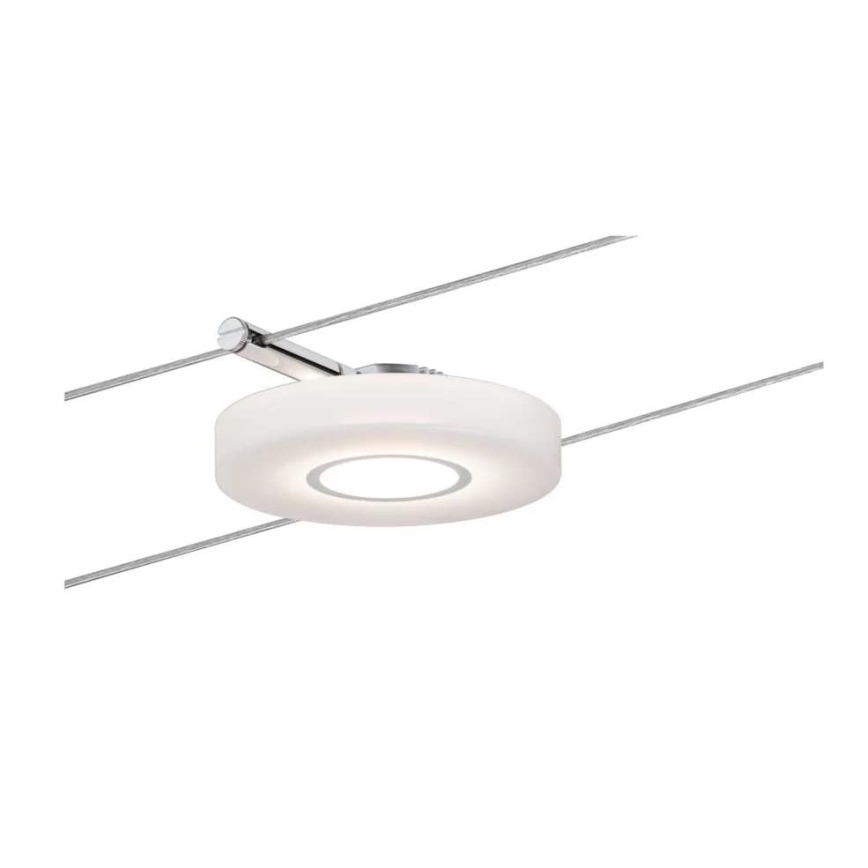 Paulmann 50109 - KOMPLEKTAS 4xLED/4,4W Pritemdomi akcentiniai šviestuvai pakabinamai sistemai SMART DISC 230V