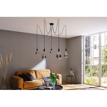 Paulmann 50389 - Pakabinamas sietynas NEORDIC 5xE27/20W/230V voras