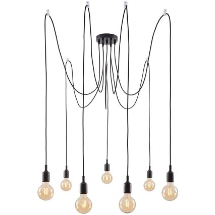 Paulmann 50390 - Pakabinamas sietynas NEORDIC 7xE27/20W/230V voras