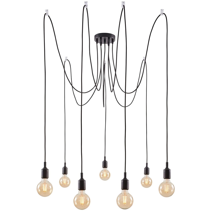 Paulmann 50390 - Pakabinamas sietynas NEORDIC 7xE27/20W/230V voras