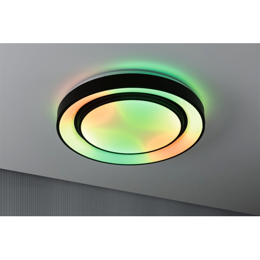 Paulmann 70545 - LED RGBW/38,5W Reguliuojamas lubinis šviestuvas RAINBOW 230V 3000-6500K + valdymo pultas
