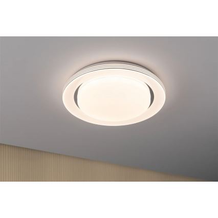 Paulmann 70546 - LED RGBW/22W Reguliuojamas lubinis šviestuvas RAINBOW 230V 3000-6500K + valdymo pultas