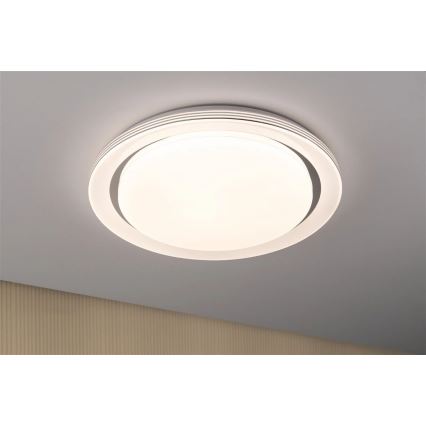 Paulmann 70547 - LED RGBW/38,5W Reguliuojamas lubinis šviestuvas RAINBOW 230V 3000-6500K + valdymo pultas