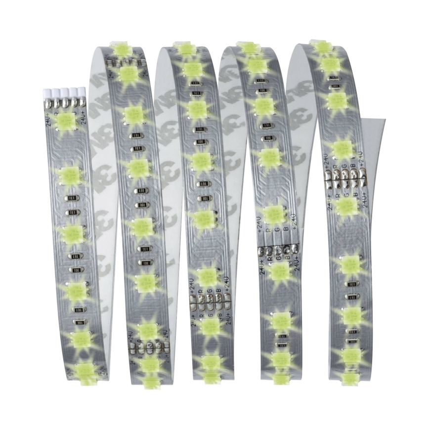 Paulmann 70587 - LED RGB/20W Reguliuojama juosta MAXLED 1,5m 230V + valdymo pultas