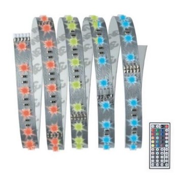 Paulmann 70587 - LED RGB/20W reguliuojama MAXLED juosta 1,5m 230V + nuotolinis valdymas
