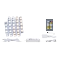 Paulmann 70623 - LED/10W IP44 Pritemdoma vonios juostelė MAXLED 1,5 m 2700-6500K 230V + nuotolinio valdymo pultas