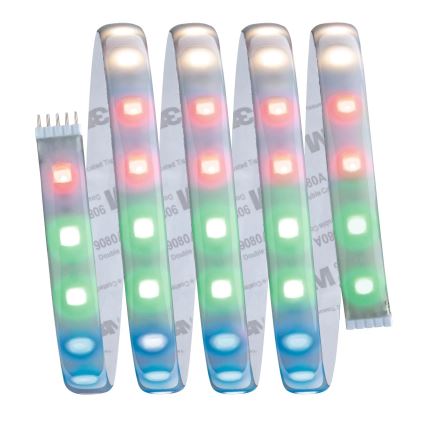 Paulmann 70627 - LED RGB/18W IP44 Pritemdoma vonios juostelė MAXLED 1,5 m 230V + nuotolinio valdymo pultas