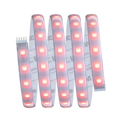 Paulmann 70627 - LED RGB/18W IP44 Pritemdoma vonios juostelė MAXLED 1,5 m 230V + nuotolinio valdymo pultas