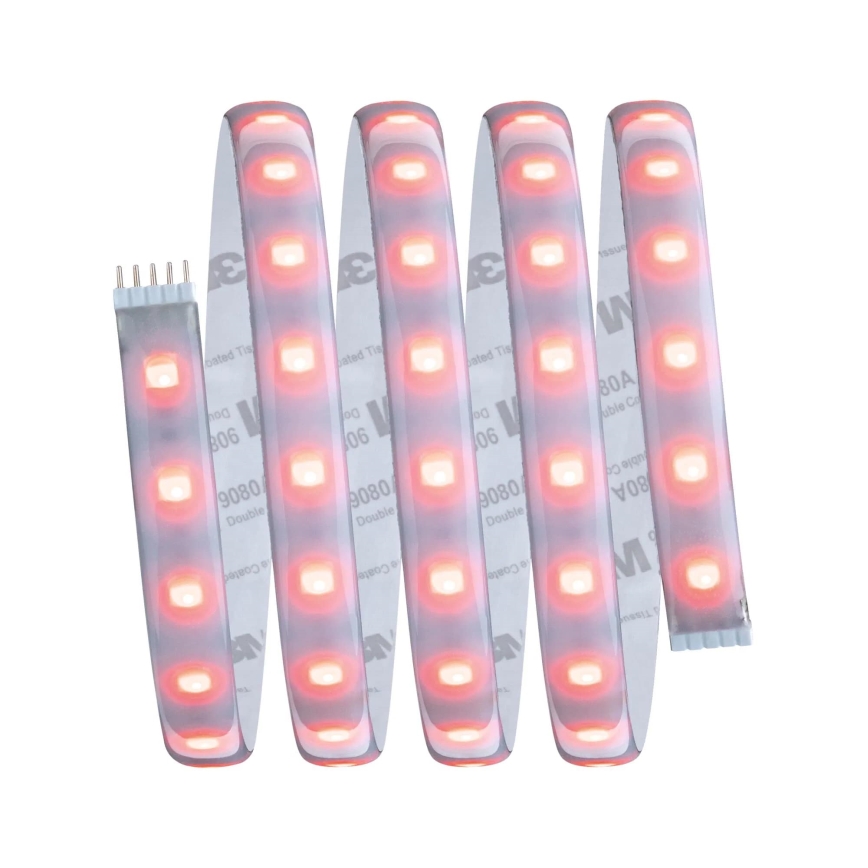 Paulmann 70627 - LED RGB/18W IP44 Pritemdoma vonios juostelė MAXLED 1,5 m 230V + nuotolinio valdymo pultas