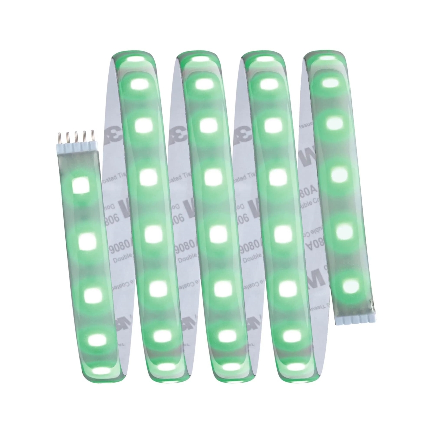 Paulmann 70627 - LED RGB/18W IP44 Pritemdoma vonios juostelė MAXLED 1,5 m 230V + nuotolinio valdymo pultas