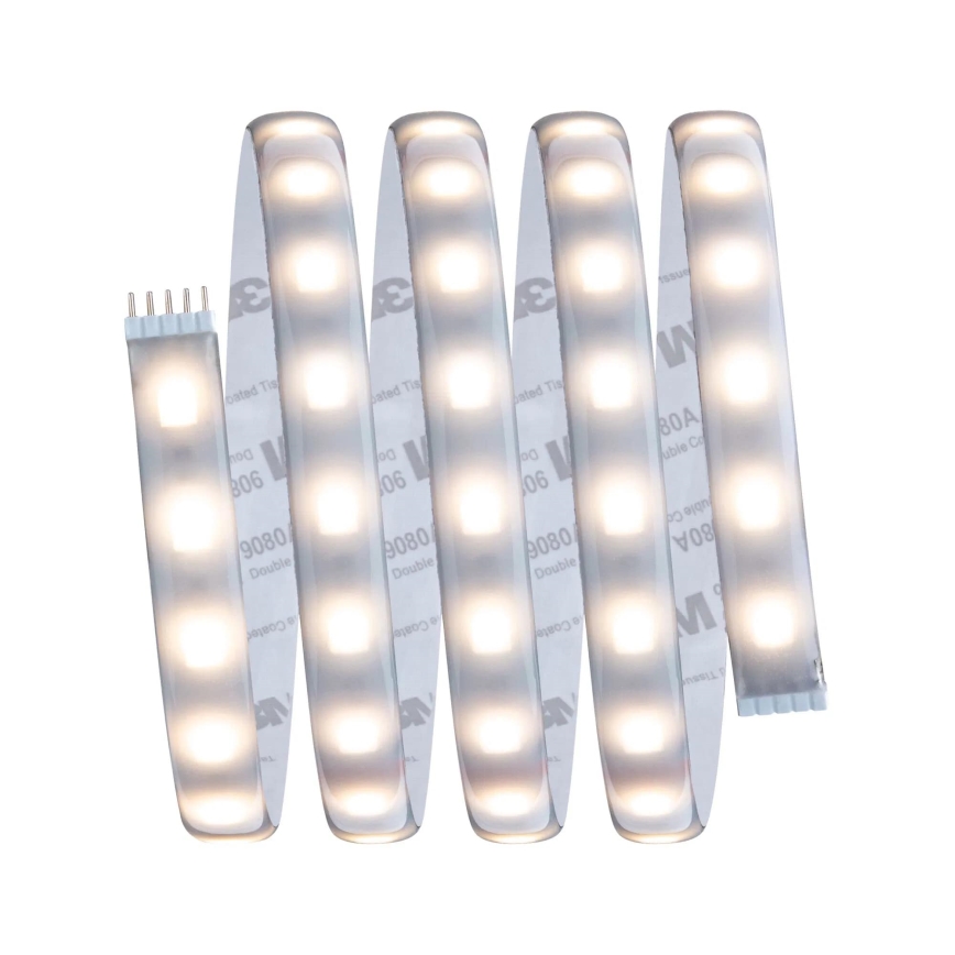 Paulmann 70627 - LED RGB/18W IP44 Pritemdoma vonios juostelė MAXLED 1,5 m 230V + nuotolinio valdymo pultas