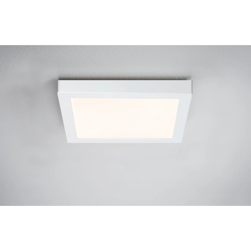 Paulmann 70645 - LED/12,5W Lubinis šviestuvas LUNAR 230V 22,5x22,5 cm balta