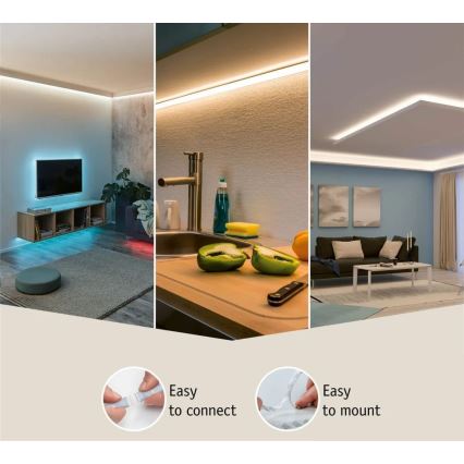 Paulmann 70672 - LED/18W IP44 Pritemdoma vonios juostelė MAXLED 1,5 m 2700K 230V