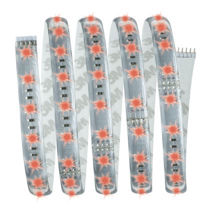 Paulmann 70674 - LED RGB/22W Reguliuojama juostelė MAXLED 1,5 m 230V + nuotolinio valdymo pultas