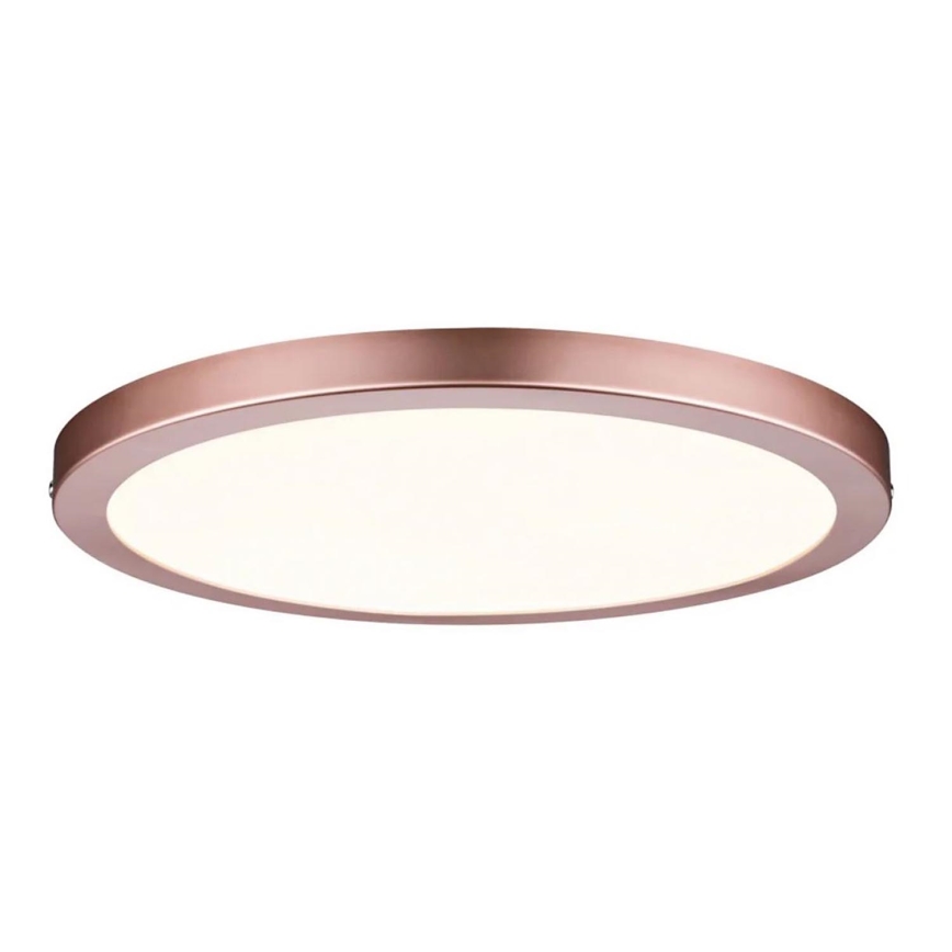 Paulmann 70872 - LED/22W Reguliuojamas šviestuvo skydelis ATRIA 230V 2700K skersmuo 30 cm rožinio aukso spalvos