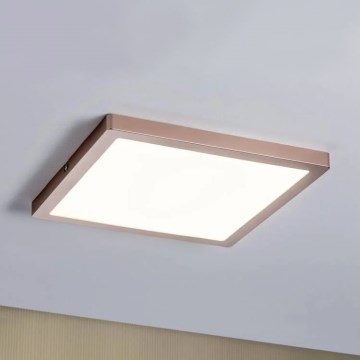 Paulmann 70873 - LED/24W Pritemdymo panelė ATRIA 230V 2700K 30x30 cm Rožinis auksas