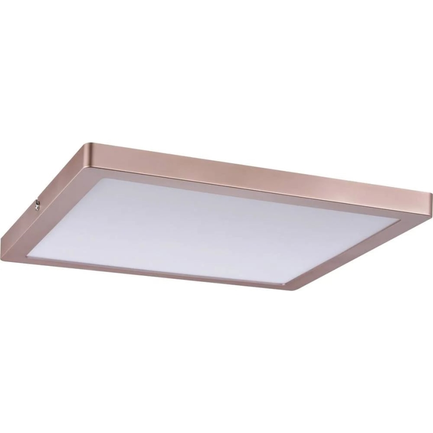 Paulmann 70873 - LED/24W Pritemdymo panelė ATRIA 230V 2700K 30x30 cm Rožinis auksas