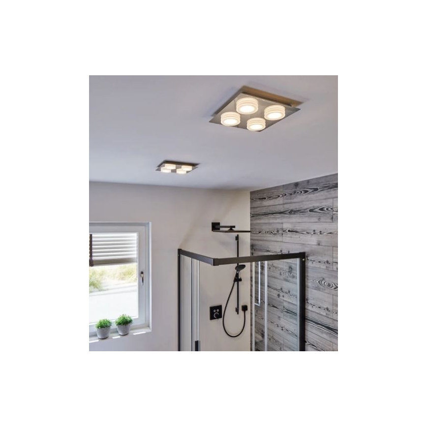 Paulmann 70875 - 4xLED/5W IP23 Vonios lubinis šviestuvas DORADUS 230V