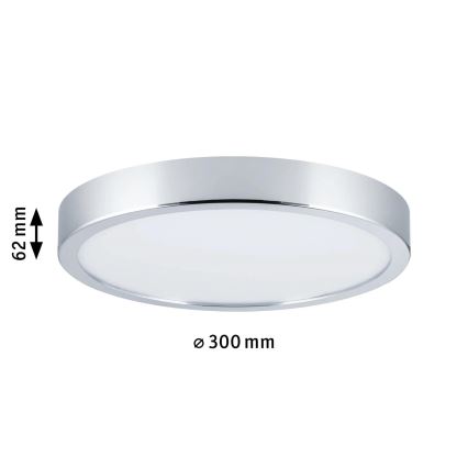 Paulmann 70882-LED/22,5W IP44 Pritemdomas sieninis vonios šviestuvas AVIAR 230V