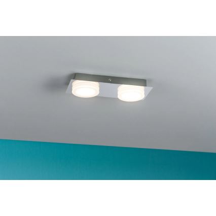 Paulmann 70883 - 2xLED/4,7W IP23 Sieninis vonios šviestuvas DORADUS 230V