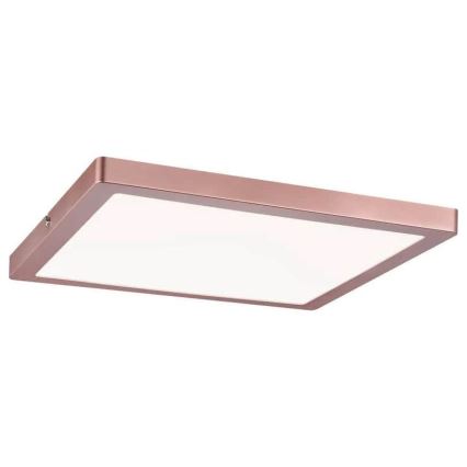 Paulmann 70941 - LED/20W Tvirtinama panelė ATRIA 230V 4000K 30x30 cm Rožinis auksas
