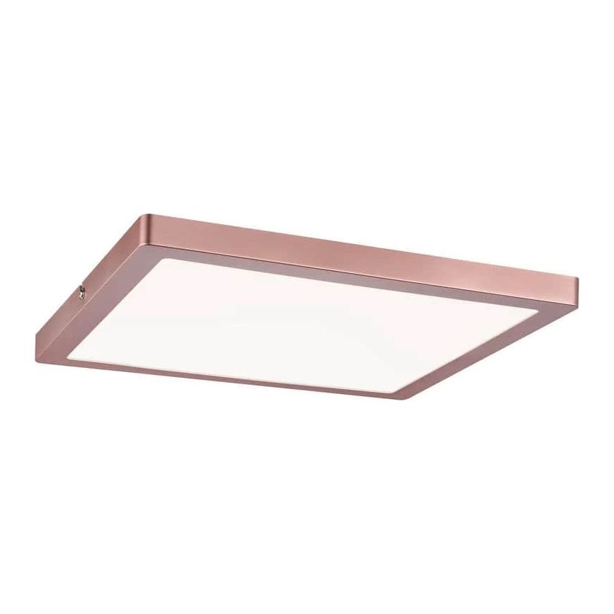 Paulmann 70941 - LED/20W Tvirtinama panelė ATRIA 230V 4000K 30x30 cm Rožinis auksas
