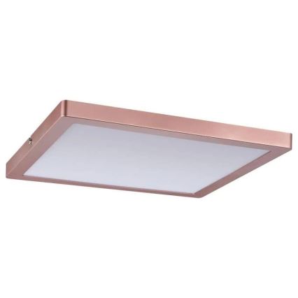 Paulmann 70941 - LED/20W Tvirtinama panelė ATRIA 230V 4000K 30x30 cm Rožinis auksas