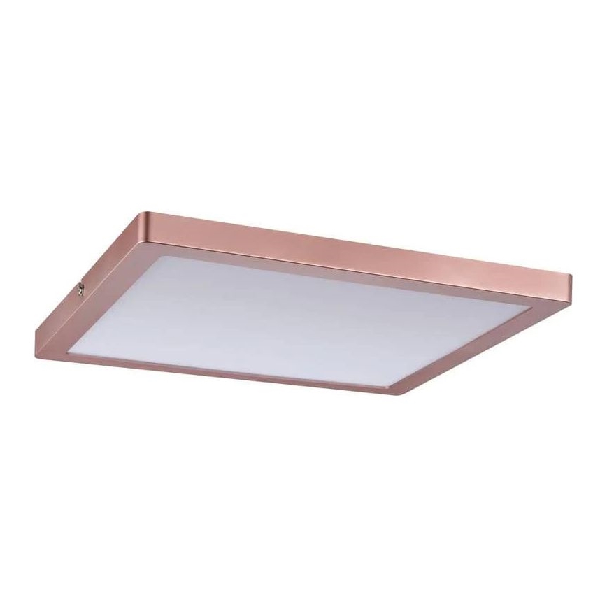 Paulmann 70941 - LED/20W Tvirtinama panelė ATRIA 230V 4000K 30x30 cm Rožinis auksas
