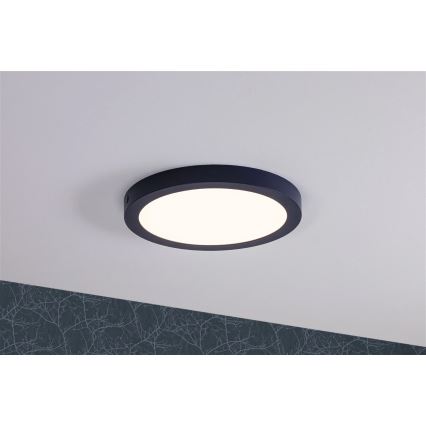 Paulmann 70986  - LED/22W Lubinis šviestuvas ABIA 230V tamsiai mėlynas