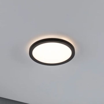 Paulmann 70997 - LED/11,2W Tvirtinama panelė ATRIA 230V 3000K diametras 19 cm juoda