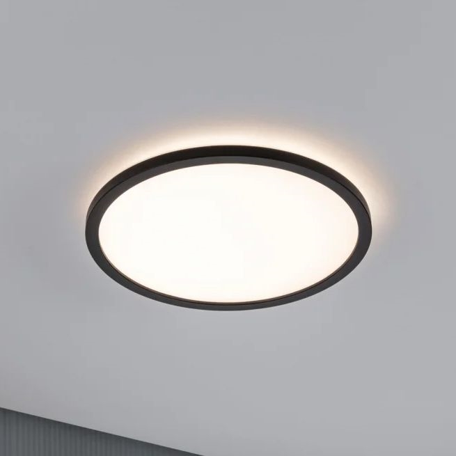 Paulmann 70998 - LED/16W Tvirtinama panelė ATRIA 230V 3000K diametras 29,3 cm juoda