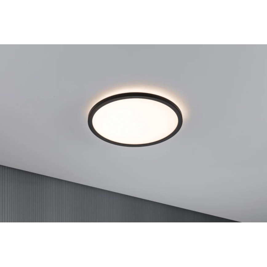 Paulmann 70998 - LED/16W Tvirtinama panelė ATRIA 230V 3000K diametras 29,3 cm juoda