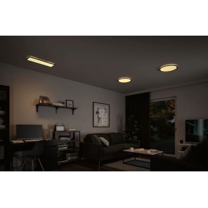 Paulmann 70999 - LED/22W Reguliuojamas šviestuvo ATRIA skydelis 230V 3000K skersmuo 42 cm juodas