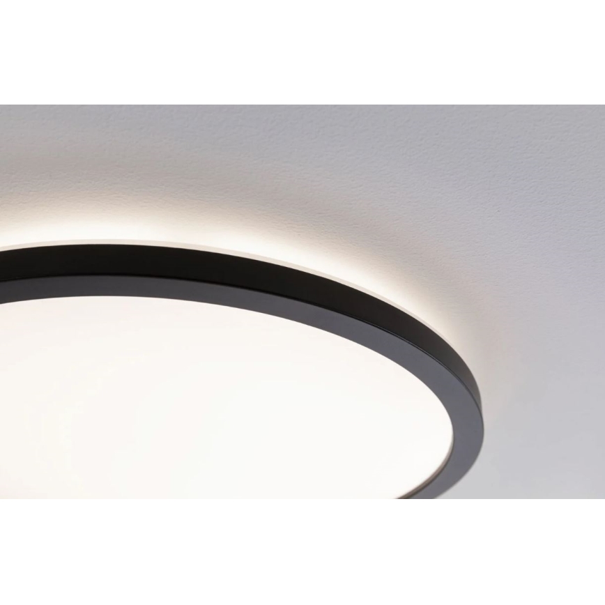 Paulmann 70999 - LED/22W Reguliuojamas šviestuvo ATRIA skydelis 230V 3000K skersmuo 42 cm juodas