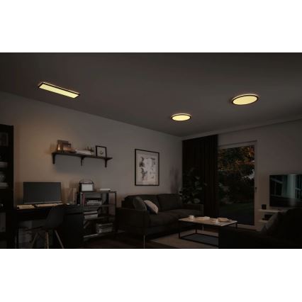 Paulmann 71002 - LED/22W Pritemdymo panelė ATRIA 230V 3000K 42x42 cm juoda