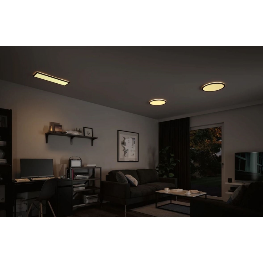 Paulmann 71002 - LED/22W Pritemdymo panelė ATRIA 230V 3000K 42x42 cm juoda