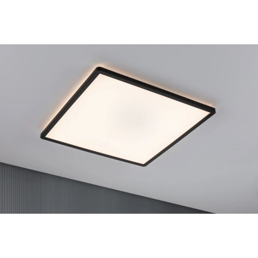 Paulmann 71002 - LED/22W Pritemdymo panelė ATRIA 230V 3000K 42x42 cm juoda