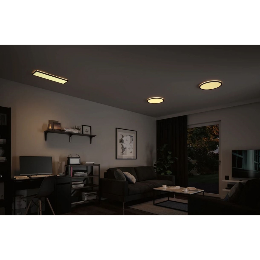 Paulmann 71003 - LED/22W Pritemdymo panelė ATRIA 230V 3000K 20x58 cm juoda