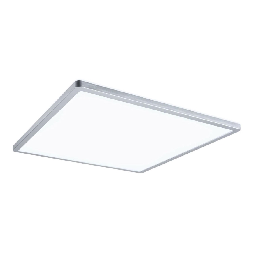 Paulmann 71009 - LED/22W Reguliuojamas šviestuvas ATRIA 230V 4000K 42x42 cm matinis chromas