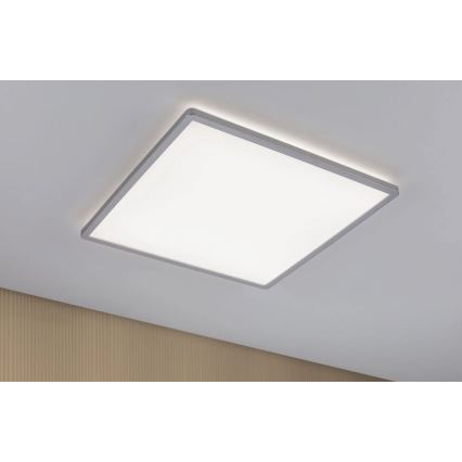 Paulmann 71009 - LED/22W Reguliuojamas šviestuvas ATRIA 230V 4000K 42x42 cm matinis chromas