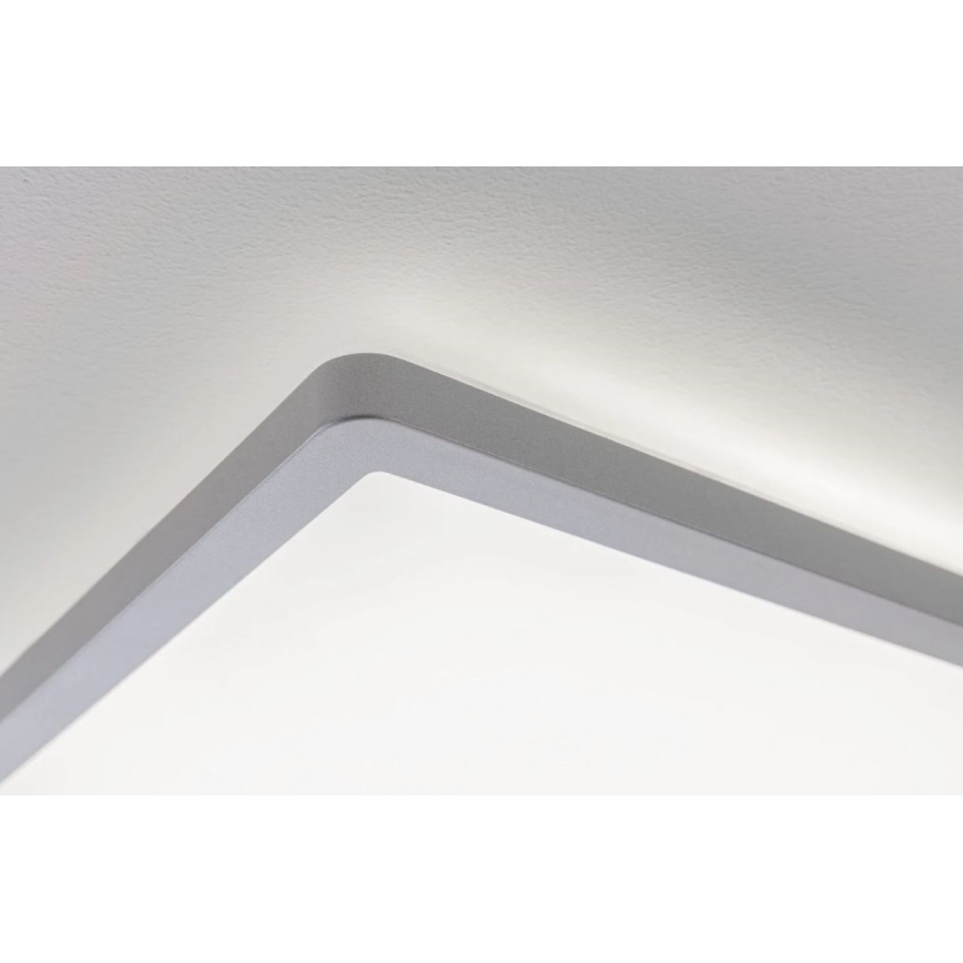 Paulmann 71009 - LED/22W Reguliuojamas šviestuvas ATRIA 230V 4000K 42x42 cm matinis chromas