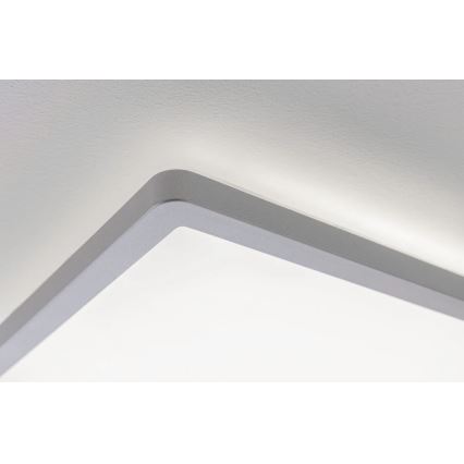 Paulmann 71009 - LED/22W Reguliuojamas šviestuvas ATRIA 230V 4000K 42x42 cm matinis chromas