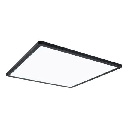 Paulmann 71016 - LED/22W Reguliuojamas šviesos skydelis ATRIA 230V 4000K 42x42 cm juodas